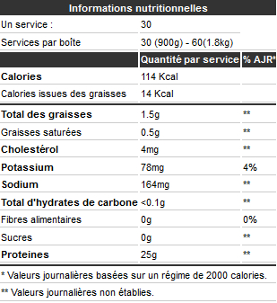 100% beef concentrate nutrition facts - protein maroc